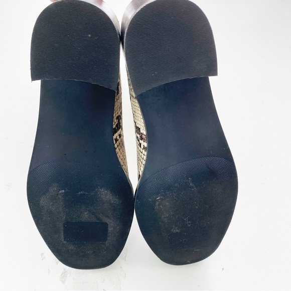 NORDSTROM Hazina Animal Print Leather Chelsea Boots NEW Size 6 - Picture 5 of 7